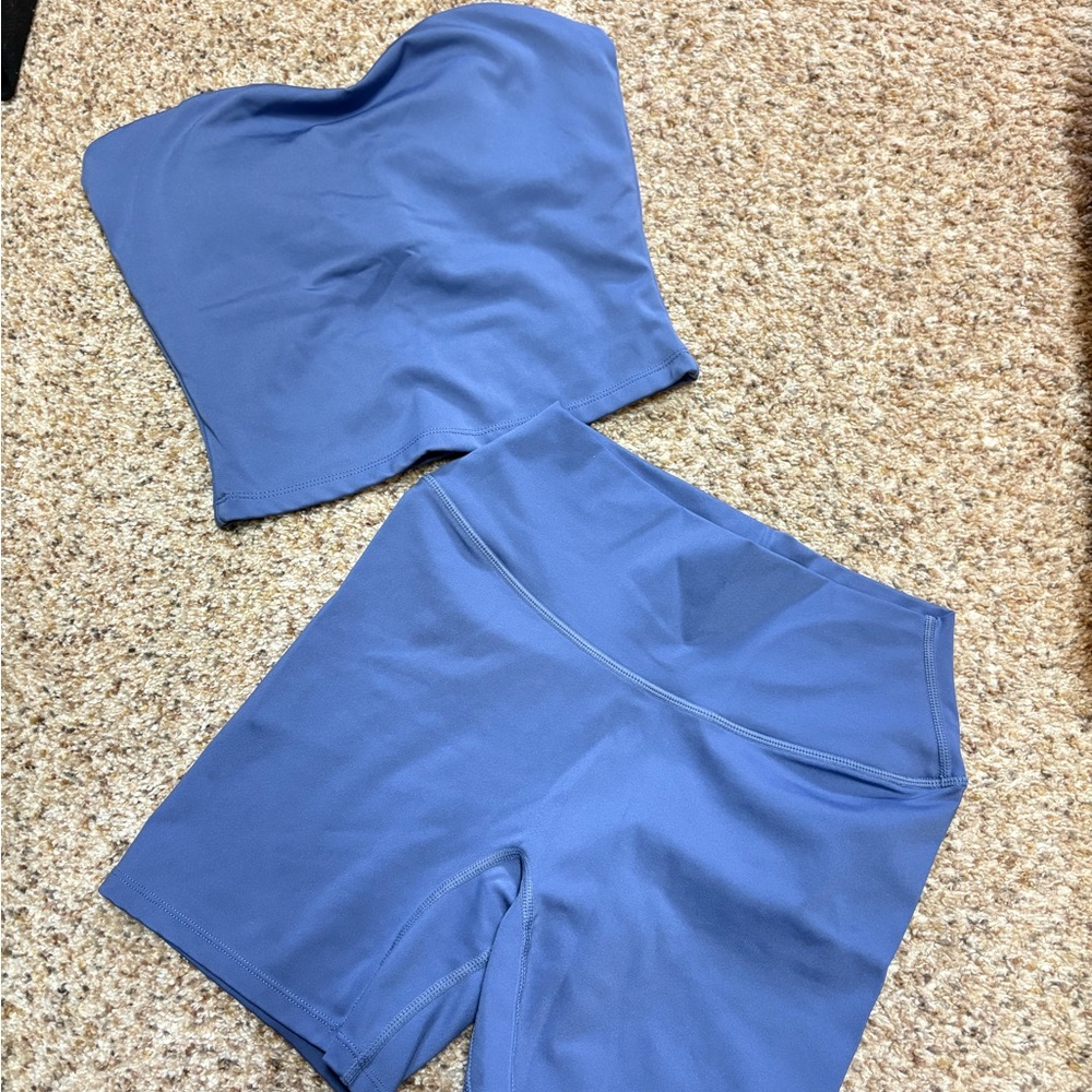 CSB - worn once! Women's Blue Activewear Set
